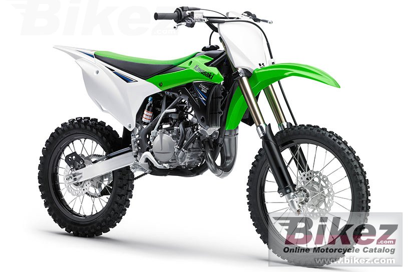 Kawasaki KX 100 poster